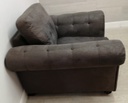 grey single armchair