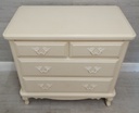 NEAT CREAM CHEST OF FOUR DRAWERS