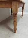 solid pine dining table