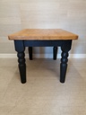 solid pine ‘NATURAL CHARCOAL’ painted  DINING TABLE