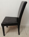 SINGLE faux leather DINING CHAIR