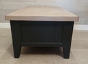 STUNNING  GREY painted  COFFEE TABLE with drawers