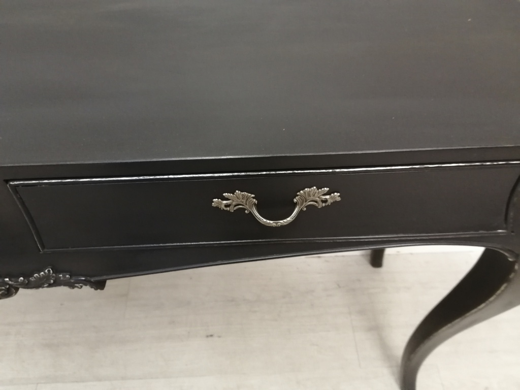 Black painted Console Table