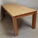 LOVELY LARGE OAK DINING TABLE