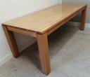 LOVELY LARGE OAK DINING TABLE