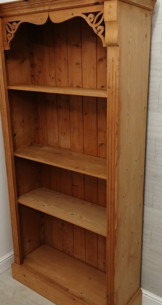 solid pine bookcase
