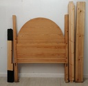 solid pine quality four poster bed frame
