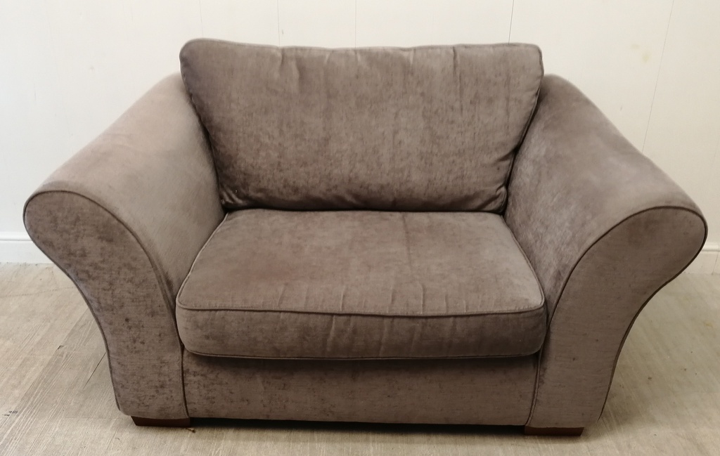 LARGE GREY CUDDLE CHAIR from next