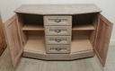 modern TRIPLE painted SIDEBOARD