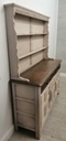 lovely vintage painted elm dresser