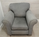 GREY SINGLE ARMCHAIR