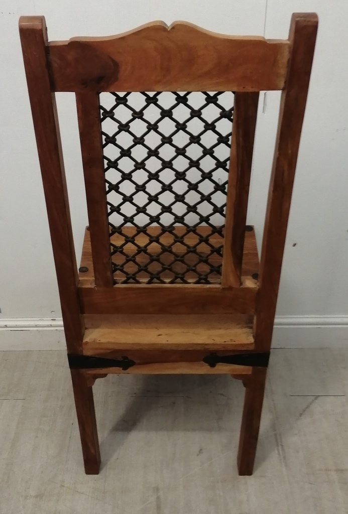 4 X SHEESHAM DINING CHAIRS