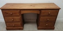 PINE DRESSING TABLE and stool set