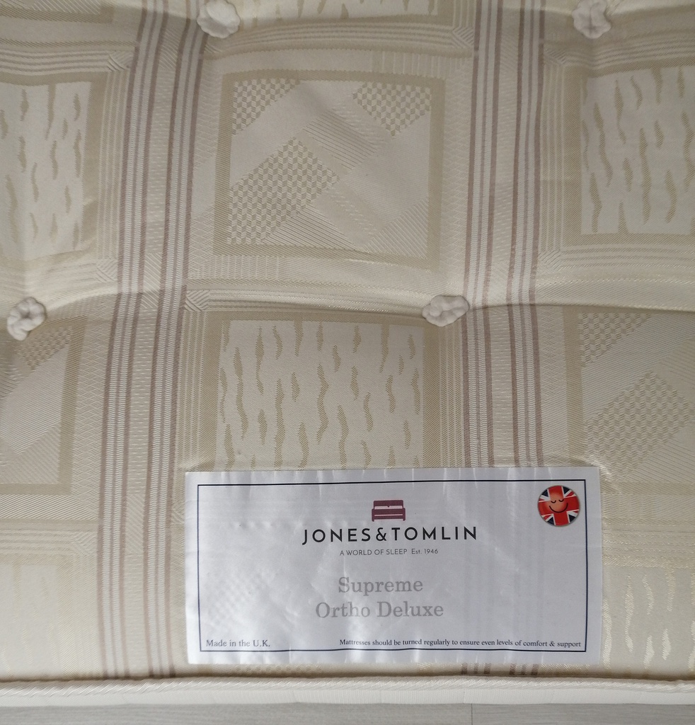 3FT JONES &amp; TOMLIN  supreme ortho deluxe mattress