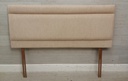 4FT6&quot;  cream  FABRIC HEADBOARD