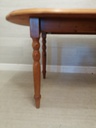 SOLID PINE OVAL PINE DINING TABLE