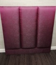 4FT6&quot; stunning pink  FABRIC HEADBOARD