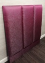 4FT6&quot; stunning pink  FABRIC HEADBOARD