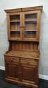 QUALITY NEAT GLAZED TOP PINE DRESSER