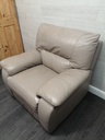 quality LEATHER ELECTRIC RECLINER ARMCHAIR