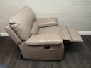 quality LEATHER ELECTRIC RECLINER ARMCHAIR