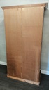 schreiber two door pine wardrobe