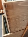 Pine Two Drawer Filing Cabinet