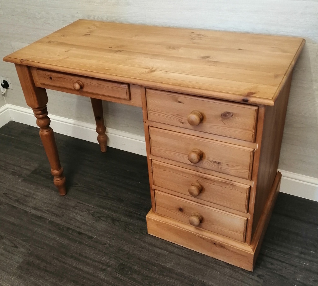 solid pine dressing desk