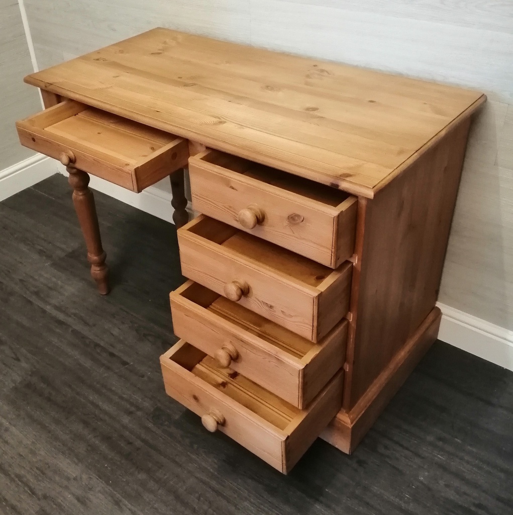 solid pine dressing desk