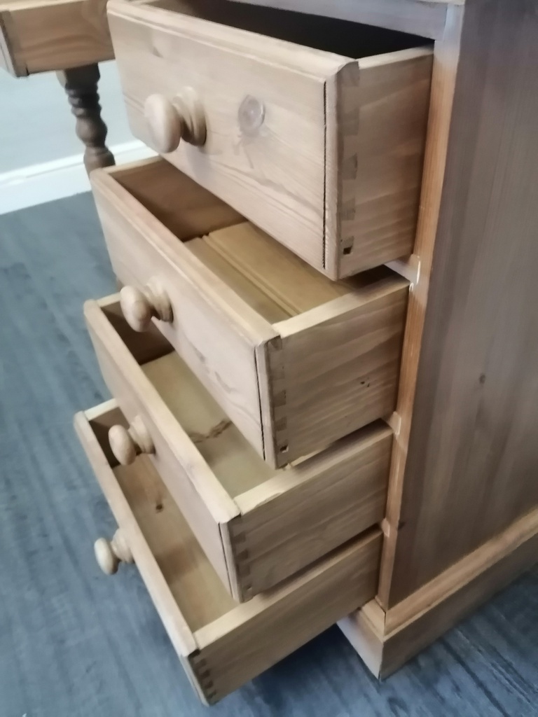 solid pine dressing desk