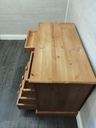 solid pine dressing desk