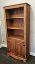 Mexican Pine cupboard Bookcase