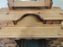 solid pine dressing table mirror