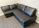 IKEA ‘FRIHETEN’ black Corner Sofa Bed