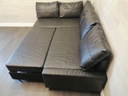 IKEA ‘FRIHETEN’ black Corner Sofa Bed