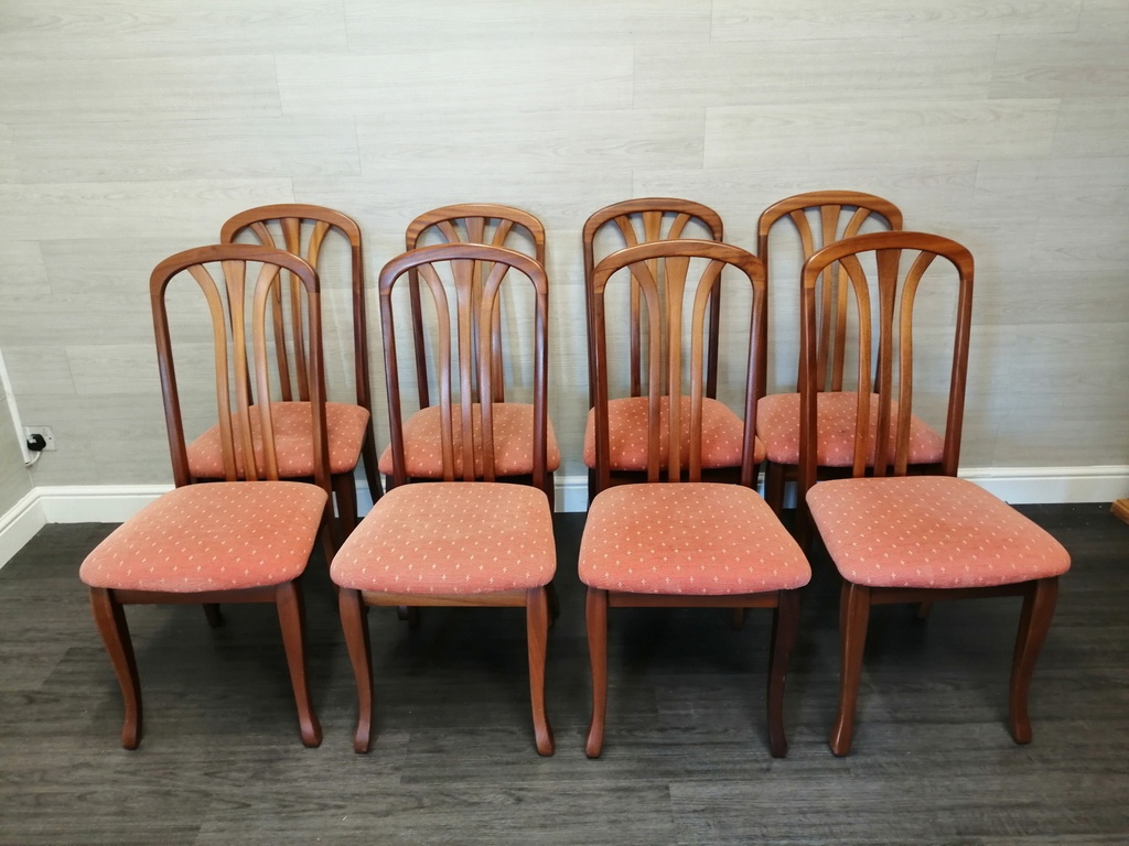 sutcliffe teak table &amp;8 chairs