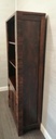 stylish dark wood bookcase