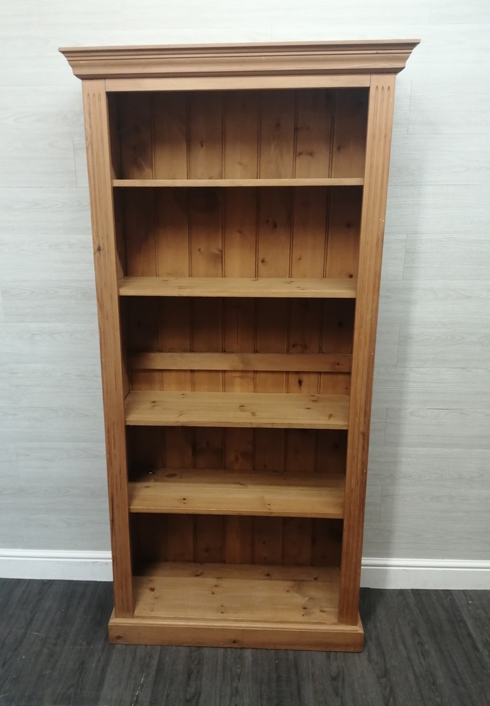 solid pine bookcase