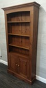 solid pine CUPBOARD BASE BOOKCASE