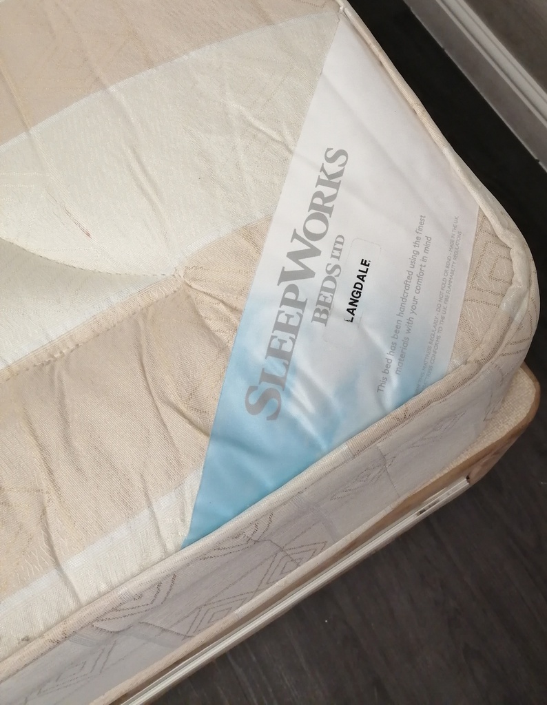 single 3ft sleep work mattress