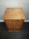 quality solid pine file unit