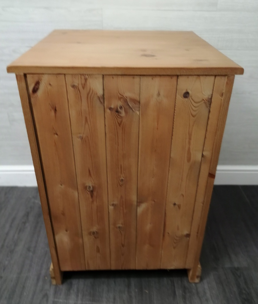 quality solid pine file unit