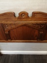 4ft6&quot; quality oak  Headboard