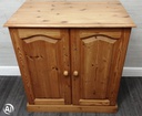 Pine Computer Cupboard