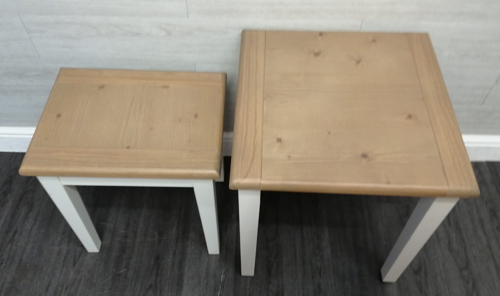 shaker style Nest of Two Tables