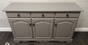 F &amp; B moles breath painted pine sideboard