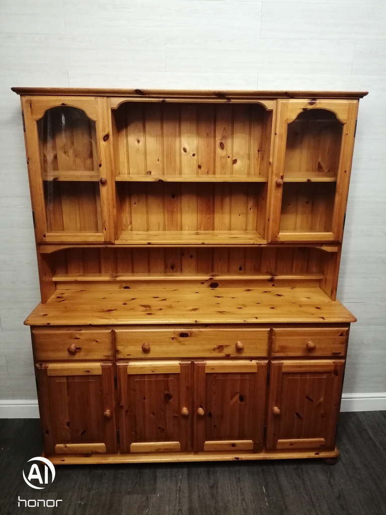 corndel Pine Part Glazed Dresser