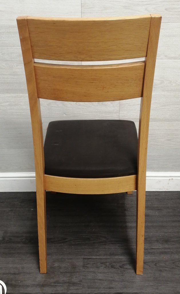 SET OF 6 ERCOL siena DINING CHAIRS