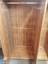 solid pine topbox triple wardrobe