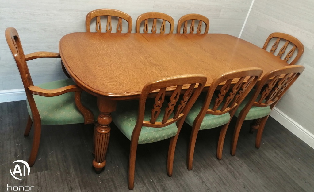 john lewis extending table and 8 chairs